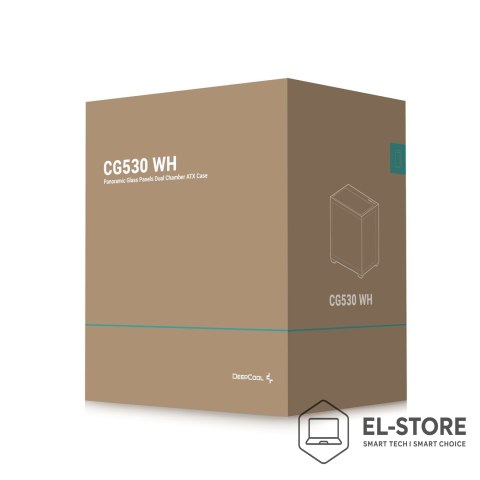 DEEPCOOL Obudowa DeepCool CG530 biala