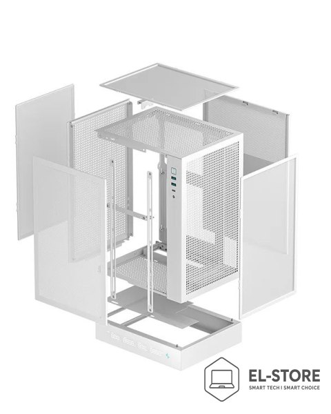 DEEPCOOL Obudowa DeepCool CH170 DIGITAL WH