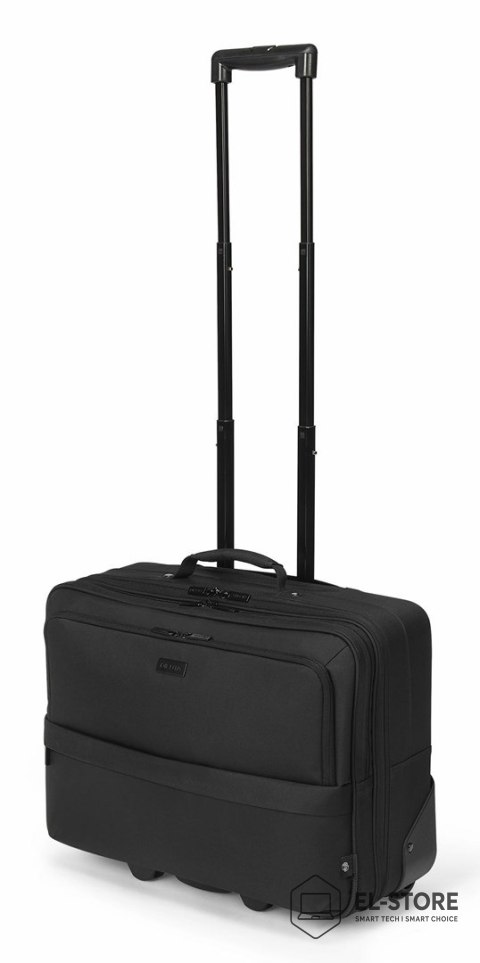 Dicota DICOTA D32036-RPET torba na laptop 43,9 cm (17.3") Pokrowiec w typie walizki na naóżkach Czarny