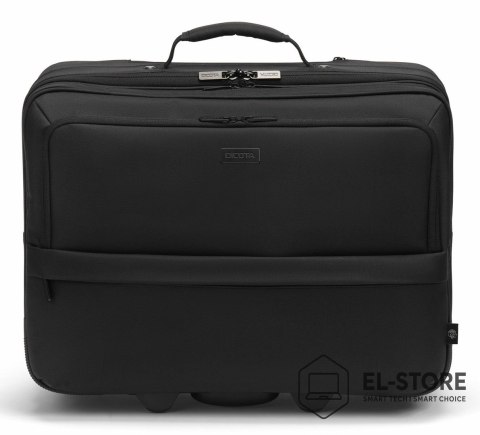 Dicota DICOTA D32036-RPET torba na laptop 43,9 cm (17.3") Pokrowiec w typie walizki na naóżkach Czarny
