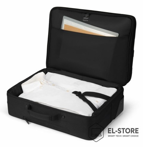 Dicota DICOTA D32036-RPET torba na laptop 43,9 cm (17.3") Pokrowiec w typie walizki na naóżkach Czarny