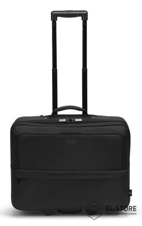 Dicota DICOTA D32036-RPET torba na laptop 43,9 cm (17.3") Pokrowiec w typie walizki na naóżkach Czarny