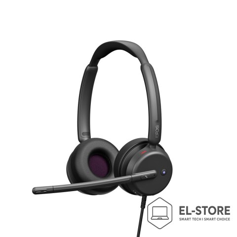 EPOS Słuchawki nauszne przewodowe Epos Impact 460T USB-C + Adapter USB-A