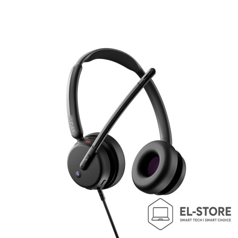 EPOS Słuchawki nauszne przewodowe Epos Impact 460T USB-C + Adapter USB-A