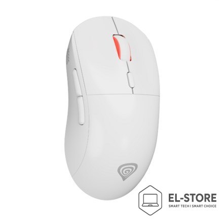 GENESIS GENESIS Zircon XIII myszka Gaming Oburęczny RF Wireless + USB Type-C Optyczny 26000 DPI