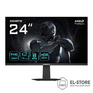 Gigabyte GIGABYTE GS24F14A, 23,8 Zoll Full-HD Gaming-Monitor, 175Hz, IPS-Panel, Adaptive-Sync