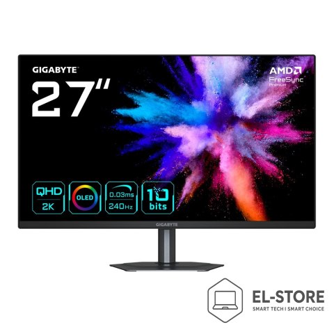 Gigabyte MONITOR GIGABYTE QD-OLED 27" GO27Q24 240Hz