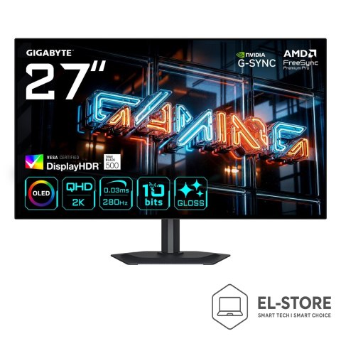Gigabyte MONITOR GIGABYTE WOLED 27" MO27Q28GR QHD 280Hz