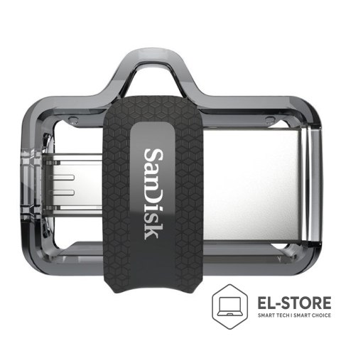 SanDisk Pendrive SanDisk ULTRA SDDD3-128G-G46 (128GB; microUSB, USB 3.0; kolor szary)