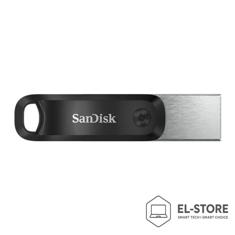 SanDisk Pendrive SanDisk iXpand GO SDIX60N-128G-GN6NE (128GB; Lightning, USB 3.0; kolor srebrny)