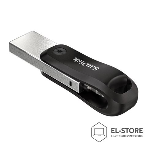 SanDisk Pendrive SanDisk iXpand GO SDIX60N-128G-GN6NE (128GB; Lightning, USB 3.0; kolor srebrny)