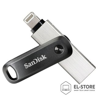 SanDisk Pendrive SanDisk iXpand GO SDIX60N-256G-GN6NE (256GB; Lightning, USB 3.0; kolor srebrny)