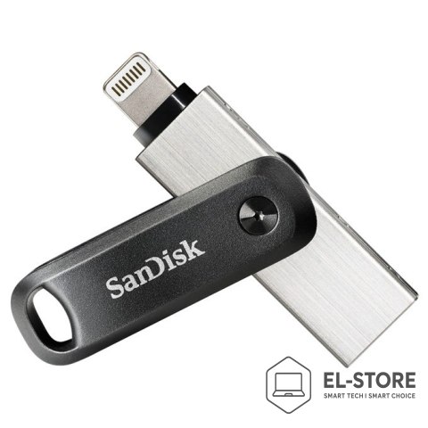 SanDisk Pendrive SanDisk iXpand GO SDIX60N-256G-GN6NE (256GB; Lightning, USB 3.0; kolor srebrny)