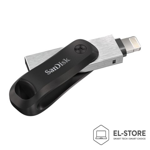 SanDisk Pendrive SanDisk iXpand GO SDIX60N-256G-GN6NE (256GB; Lightning, USB 3.0; kolor srebrny)