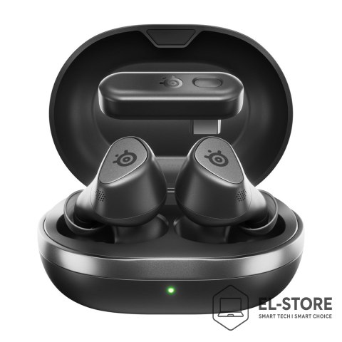 SteelSeries Steelseries Arctis Gamebuds Zestaw słuchawkowy Bezprzewodowy Douszny Gaming Bluetooth Biały