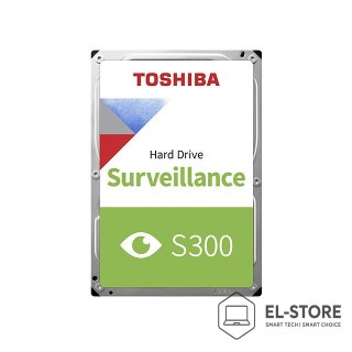 Toshiba Toshiba S300 Surveillance dysk twardy 2 TB 5400 RPM 128 MB 3.5" Serial ATA III