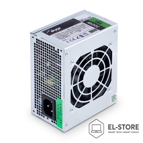 Akyga Akyga AK-S1-300 moduł zasilaczy 300 W 20+4 pin ATX SFX Srebrny
