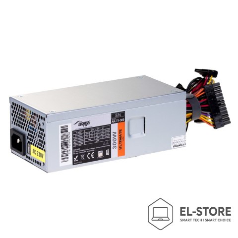 Akyga Akyga AK-T1-300 moduł zasilaczy 300 W 24-pin ATX TFX Aluminium