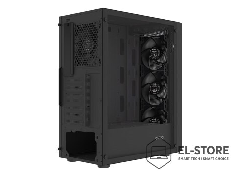 FURY FURY OBUDOWA SHOBO SH8F MIDI TOWER Z OKNEM CZARNA