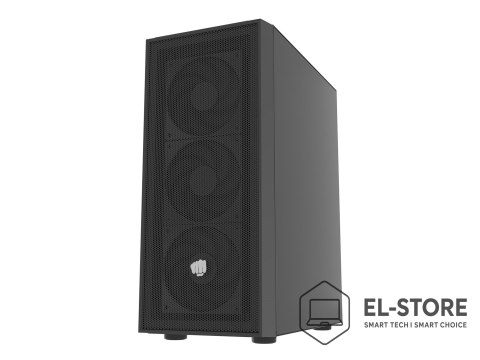 FURY FURY OBUDOWA SHOBO SH8F MIDI TOWER Z OKNEM CZARNA