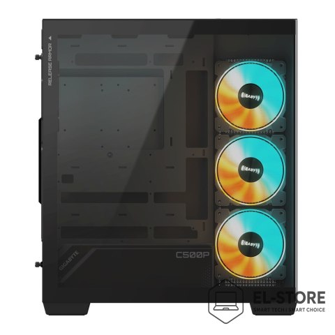 Gigabyte GIGABYTE C500 PANORAMIC STEALTH Midi Tower Czarny