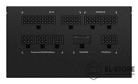 Gigabyte Gigabyte UD850GM 850W PG5 V2 (GP-UD850GM PG5 V2) - zasilacz, czarny