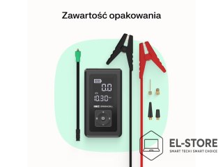 Green Cell GREEN CELL POWERBANK/BOOSTER/CAR JUMP STARTER/POMPKA POWERBOOST AIR 8000MAH 1000A - Z KOMPRESOREM