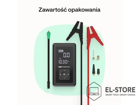 Green Cell GREEN CELL POWERBANK/BOOSTER/CAR JUMP STARTER/POMPKA POWERBOOST AIR 8000MAH 1000A - Z KOMPRESOREM