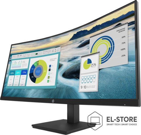 Hewlett-Packard Monitor HP P34hc G4 21Y56AA#ABB 34" 3440x1440px Quad HD LED Czarny