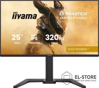 IIYAMA Iiyama G-MASTER GB2591HSU-B1 monitor komputerowy 62,2 cm (24.5") 1920 x 1080 px Full HD LED Czarny