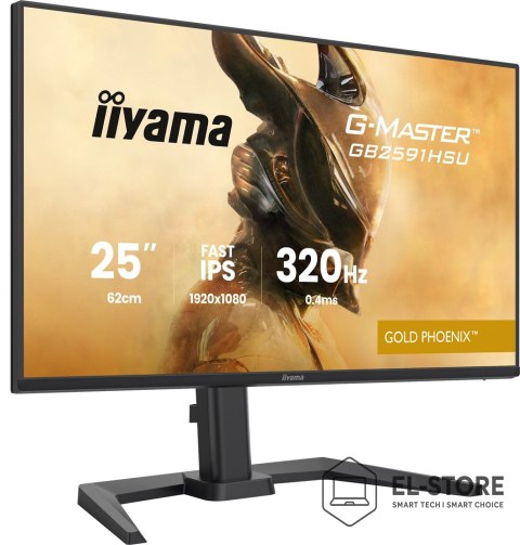 IIYAMA Iiyama G-MASTER GB2591HSU-B1 monitor komputerowy 62,2 cm (24.5") 1920 x 1080 px Full HD LED Czarny