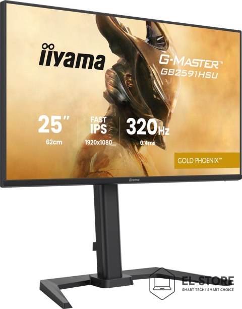 IIYAMA Iiyama G-MASTER GB2591HSU-B1 monitor komputerowy 62,2 cm (24.5") 1920 x 1080 px Full HD LED Czarny