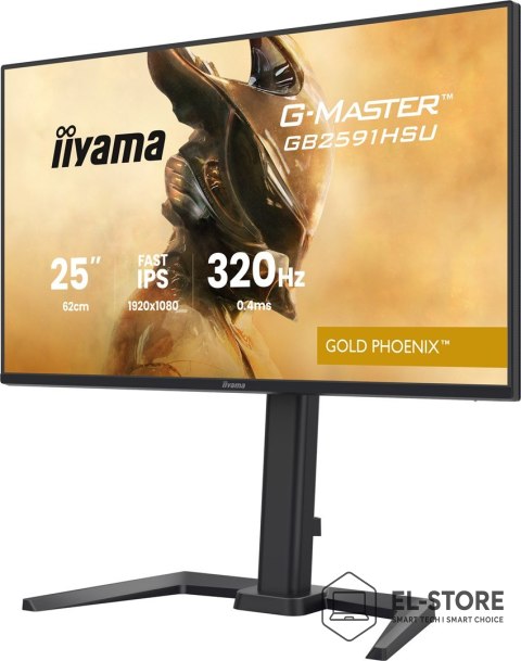 IIYAMA Iiyama G-MASTER GB2591HSU-B1 monitor komputerowy 62,2 cm (24.5") 1920 x 1080 px Full HD LED Czarny