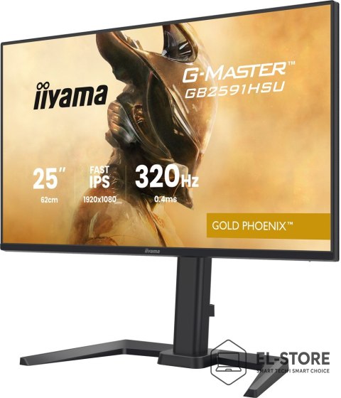 IIYAMA Iiyama G-MASTER GB2591HSU-B1 monitor komputerowy 62,2 cm (24.5") 1920 x 1080 px Full HD LED Czarny
