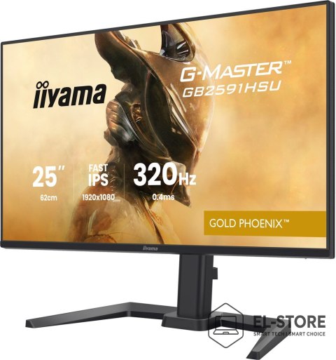 IIYAMA Iiyama G-MASTER GB2591HSU-B1 monitor komputerowy 62,2 cm (24.5") 1920 x 1080 px Full HD LED Czarny