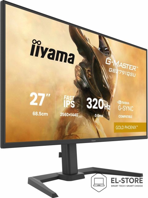 IIYAMA Iiyama G-MASTER GB2791QSU-B1 monitor komputerowy 68,6 cm (27") 2560 x 1440 px Wide Quad HD Czarny