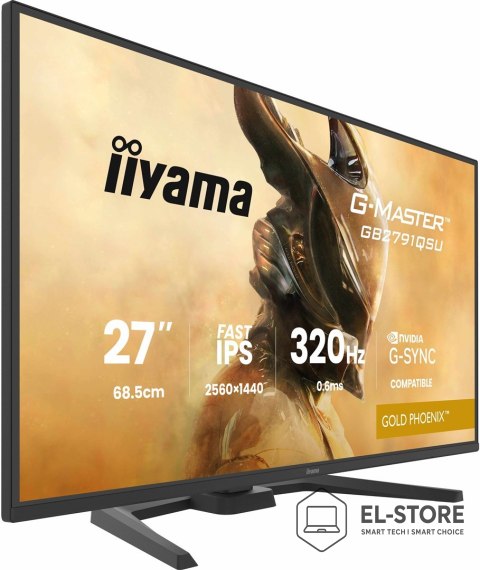 IIYAMA Iiyama G-MASTER GB2791QSU-B1 monitor komputerowy 68,6 cm (27") 2560 x 1440 px Wide Quad HD Czarny