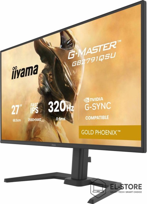 IIYAMA Iiyama G-MASTER GB2791QSU-B1 monitor komputerowy 68,6 cm (27") 2560 x 1440 px Wide Quad HD Czarny