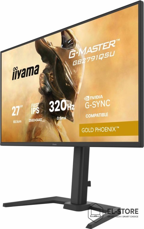 IIYAMA Iiyama G-MASTER GB2791QSU-B1 monitor komputerowy 68,6 cm (27") 2560 x 1440 px Wide Quad HD Czarny