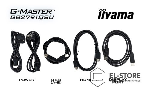 IIYAMA Iiyama G-MASTER GB2791QSU-B1 monitor komputerowy 68,6 cm (27") 2560 x 1440 px Wide Quad HD Czarny