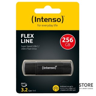 INTENSO Intenso 3544492 pamięć USB 256 GB USB Type-A / USB Type-C 3.2 Gen 1 (3.1 Gen 1) Czarny