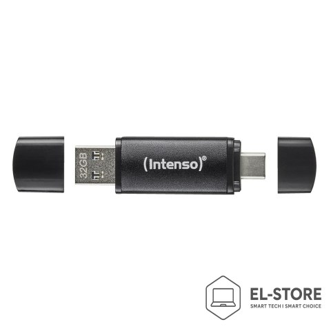 INTENSO Intenso 3544492 pamięć USB 256 GB USB Type-A / USB Type-C 3.2 Gen 1 (3.1 Gen 1) Czarny