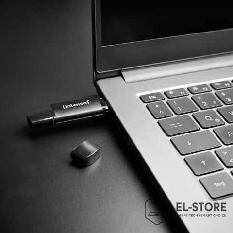 INTENSO Intenso 3544492 pamięć USB 256 GB USB Type-A / USB Type-C 3.2 Gen 1 (3.1 Gen 1) Czarny