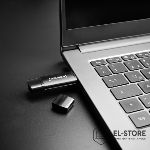 INTENSO Intenso 3544492 pamięć USB 256 GB USB Type-A / USB Type-C 3.2 Gen 1 (3.1 Gen 1) Czarny