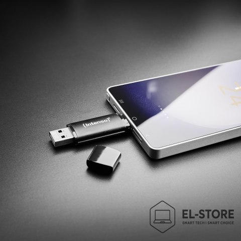 INTENSO Intenso 3544492 pamięć USB 256 GB USB Type-A / USB Type-C 3.2 Gen 1 (3.1 Gen 1) Czarny
