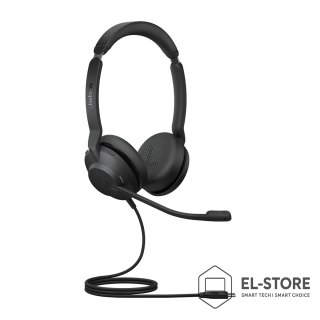 Jabra Jabra 23189-989-879 słuchawki/zestaw słuchawkowy Przewodowa Opaska na głowę Biuro/centrum telefoniczne USB Type-C Czarny