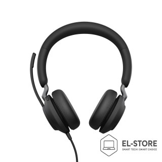 Jabra Jabra Evolve2 40 SE Zestaw słuchawkowy Przewodowa Opaska na głowę Połączenia/muzyka USB Type-C Czarny