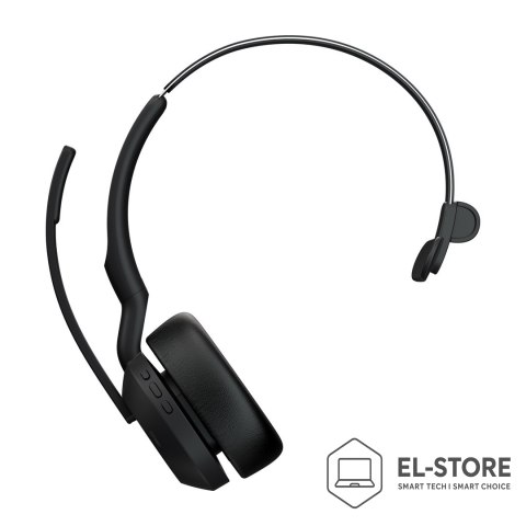 Jabra Jabra Evolve2 55 Zestaw słuchawkowy Bezprzewodowy Opaska na głowę Biuro/centrum telefoniczne Bluetooth Czarny