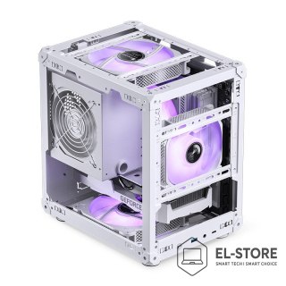 Jonsbo Obudowa komputerowa Jonsbo C6 Micro-ATX - biała