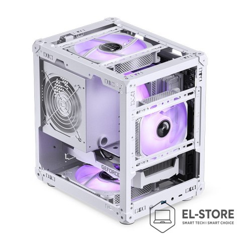 Jonsbo Obudowa komputerowa Jonsbo C6 Micro-ATX - biała